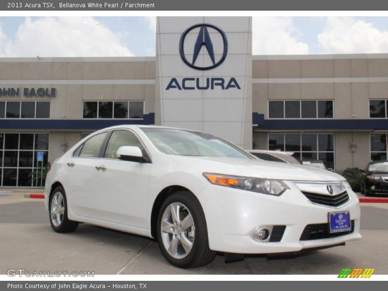 Bellanova White Pearl / Parchment 2013 Acura TSX
