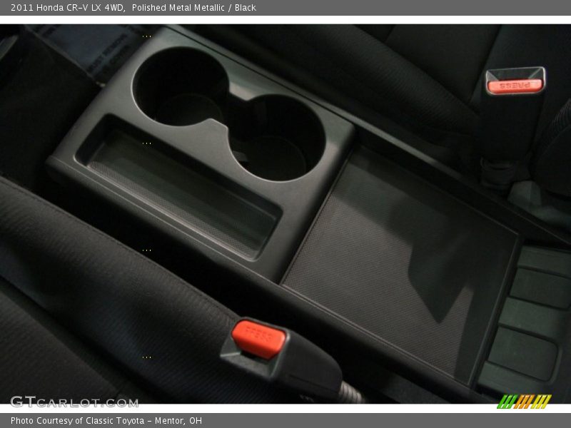 Polished Metal Metallic / Black 2011 Honda CR-V LX 4WD