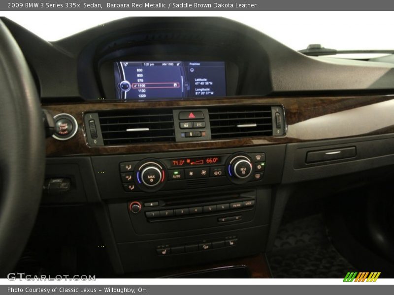 Controls of 2009 3 Series 335xi Sedan