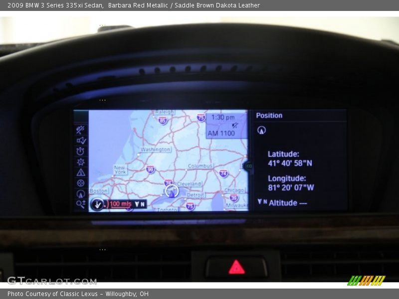 Barbara Red Metallic / Saddle Brown Dakota Leather 2009 BMW 3 Series 335xi Sedan
