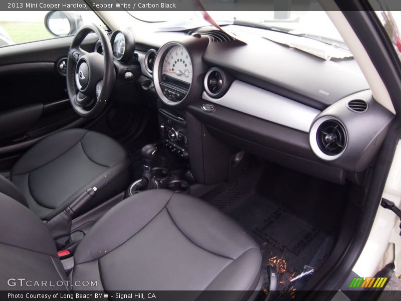 Pepper White / Carbon Black 2013 Mini Cooper Hardtop