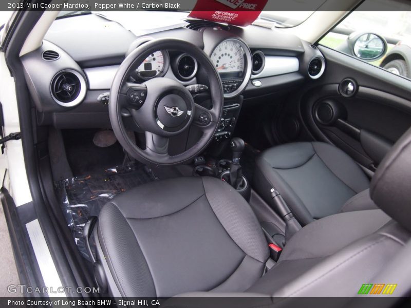 Pepper White / Carbon Black 2013 Mini Cooper Hardtop