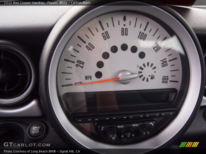 Pepper White / Carbon Black 2013 Mini Cooper Hardtop