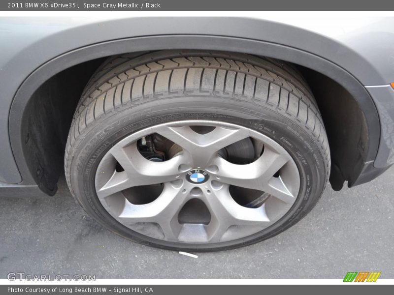 Space Gray Metallic / Black 2011 BMW X6 xDrive35i