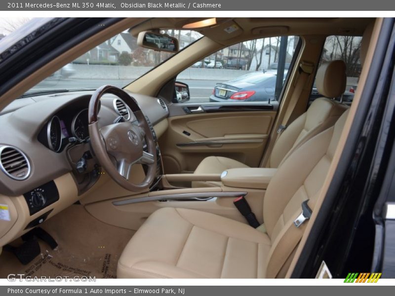 Obsidian Black Metallic / Cashmere 2011 Mercedes-Benz ML 350 4Matic