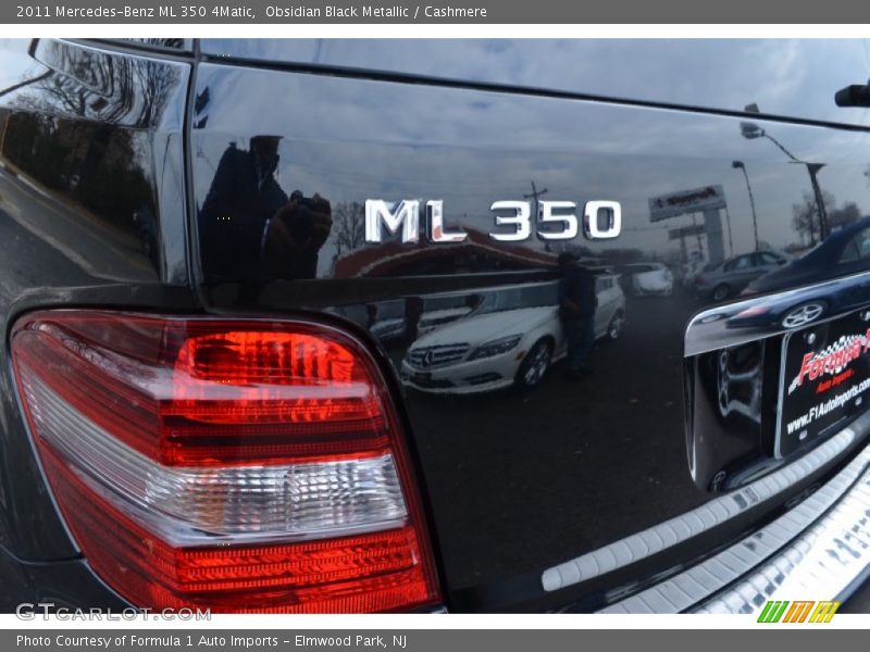 Obsidian Black Metallic / Cashmere 2011 Mercedes-Benz ML 350 4Matic