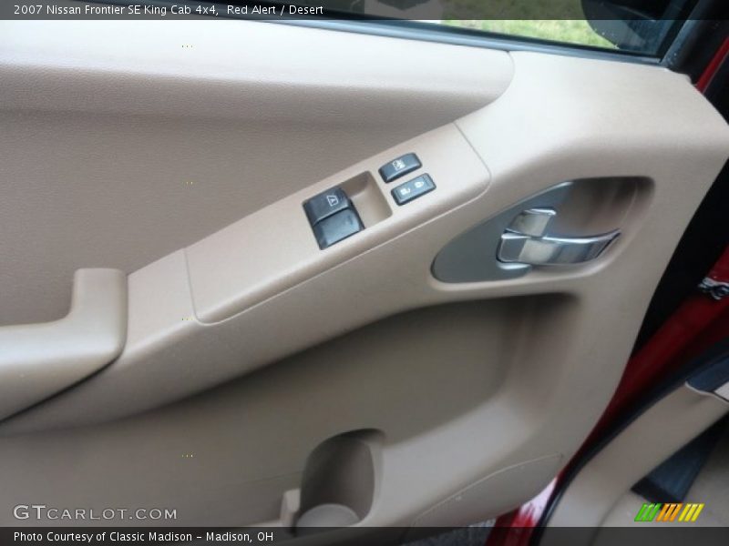 Red Alert / Desert 2007 Nissan Frontier SE King Cab 4x4