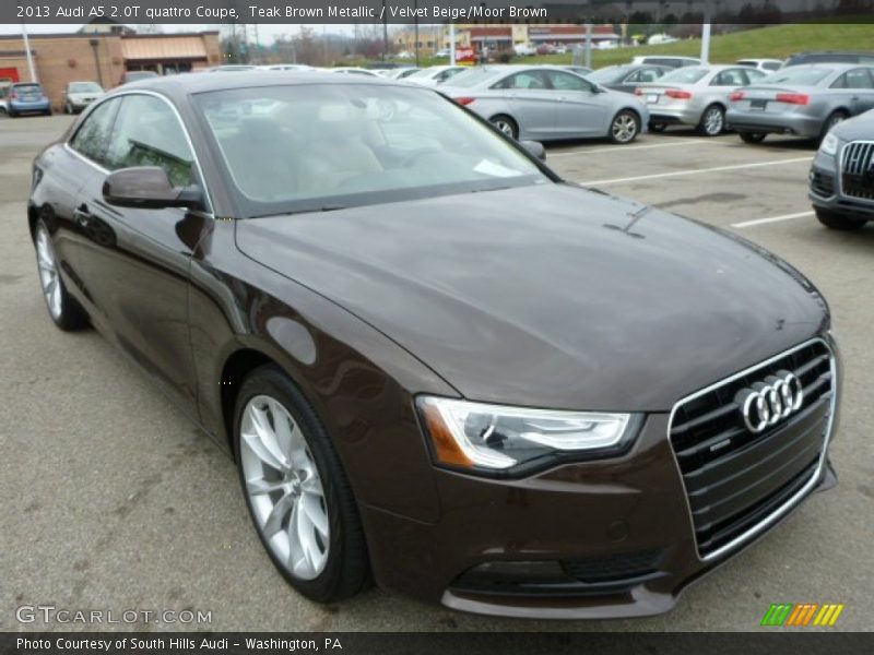Front 3/4 View of 2013 A5 2.0T quattro Coupe