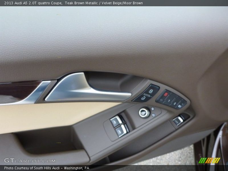 Teak Brown Metallic / Velvet Beige/Moor Brown 2013 Audi A5 2.0T quattro Coupe