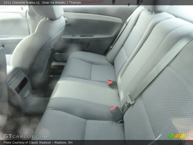 Silver Ice Metallic / Titanium 2011 Chevrolet Malibu LS