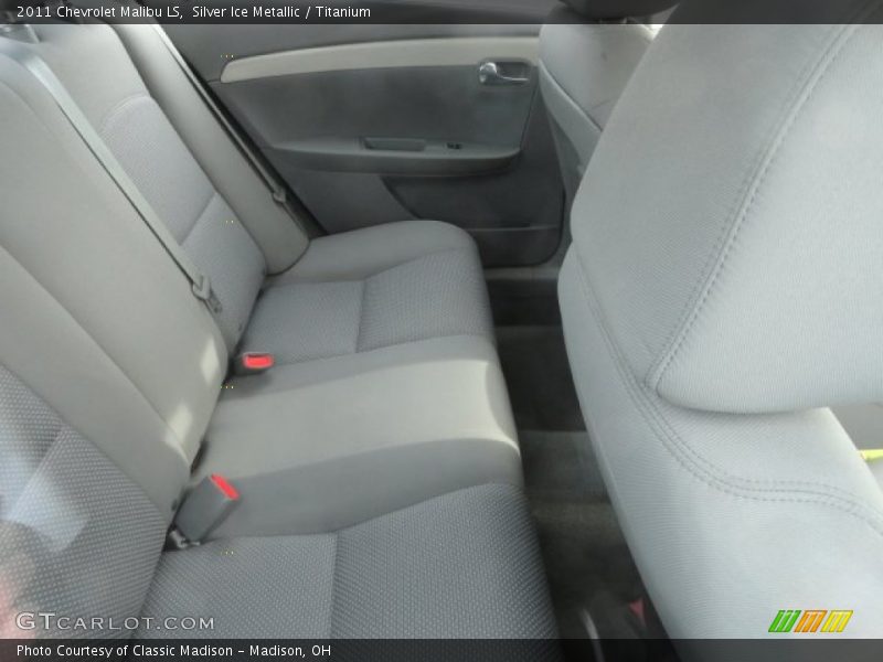 Silver Ice Metallic / Titanium 2011 Chevrolet Malibu LS