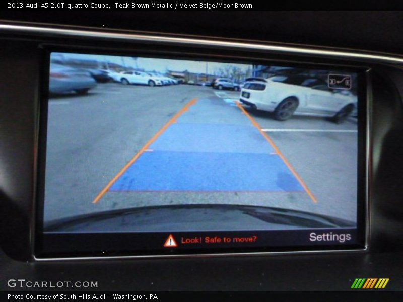 Teak Brown Metallic / Velvet Beige/Moor Brown 2013 Audi A5 2.0T quattro Coupe
