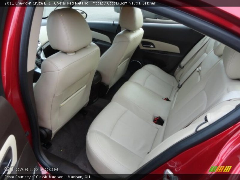 Rear Seat of 2011 Cruze LTZ
