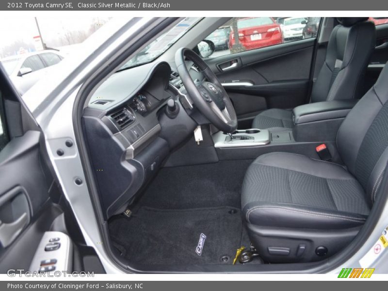 Classic Silver Metallic / Black/Ash 2012 Toyota Camry SE