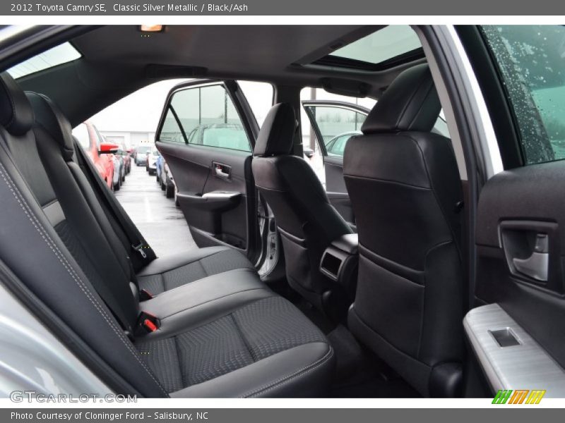 Classic Silver Metallic / Black/Ash 2012 Toyota Camry SE