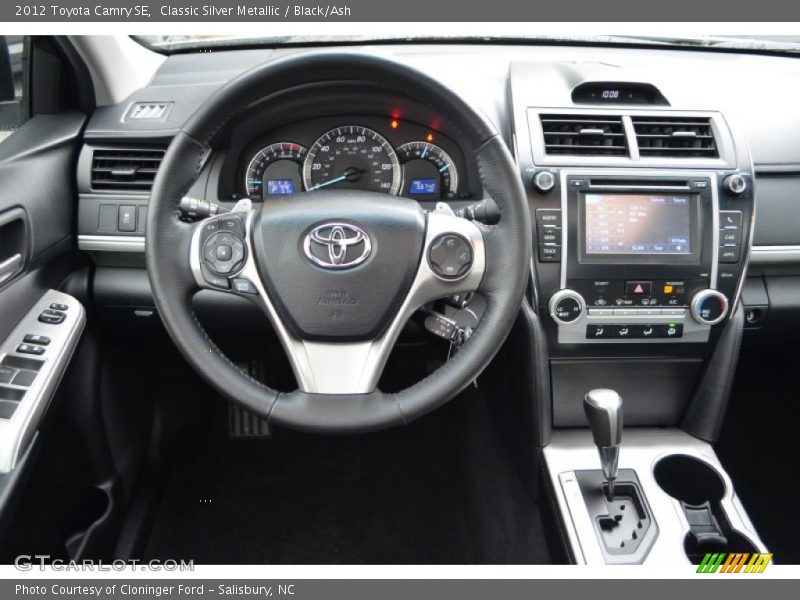 Classic Silver Metallic / Black/Ash 2012 Toyota Camry SE
