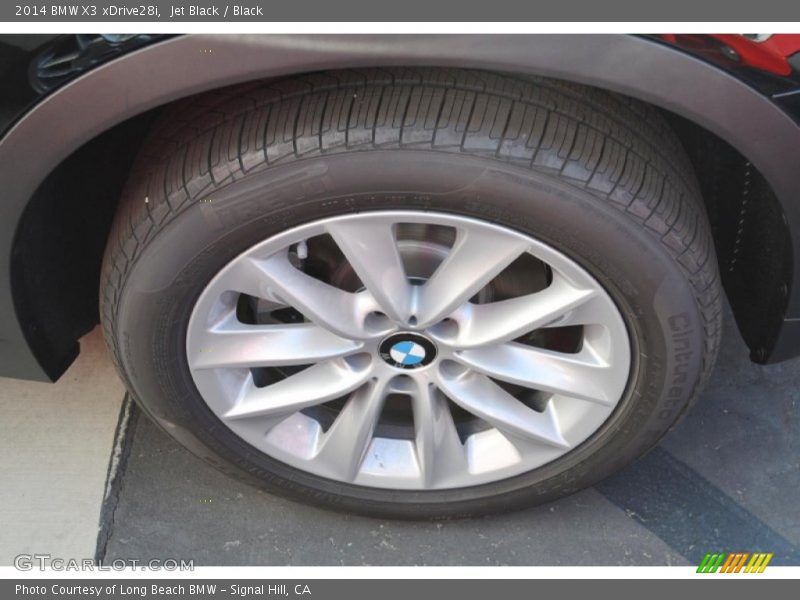 Jet Black / Black 2014 BMW X3 xDrive28i