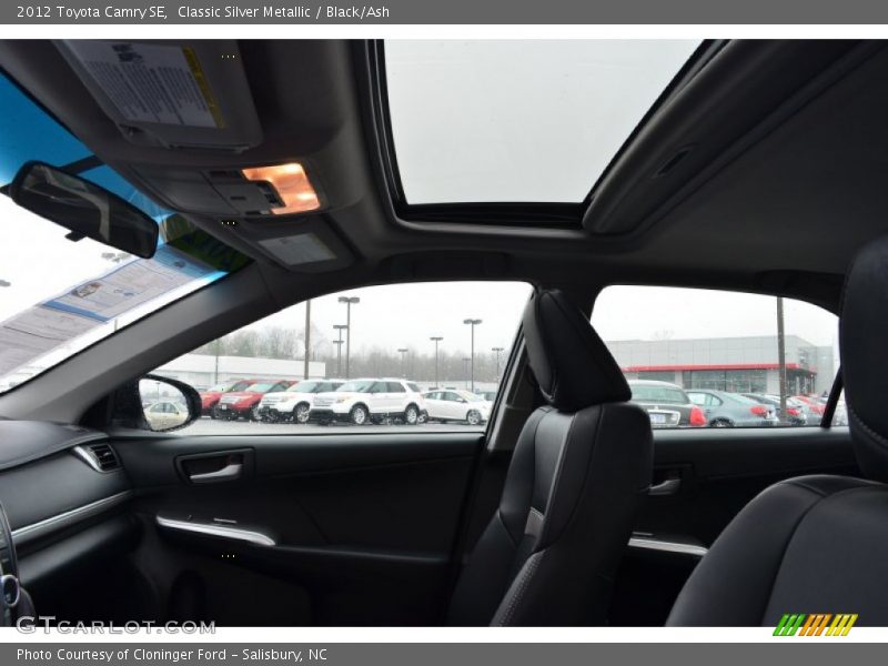 Classic Silver Metallic / Black/Ash 2012 Toyota Camry SE