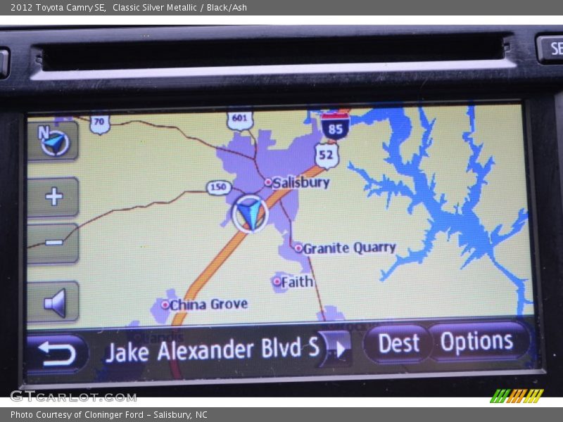 Classic Silver Metallic / Black/Ash 2012 Toyota Camry SE