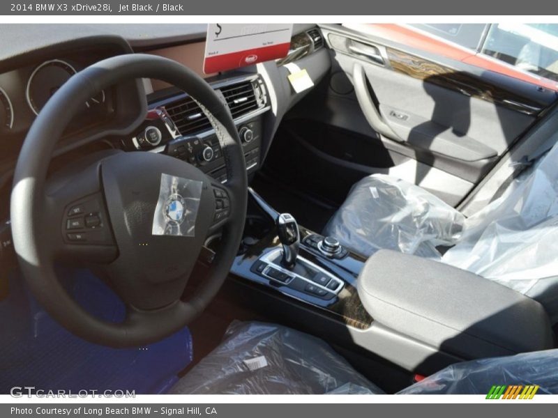 Jet Black / Black 2014 BMW X3 xDrive28i