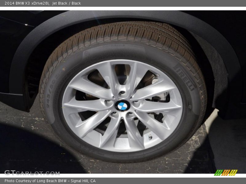 Jet Black / Black 2014 BMW X3 xDrive28i
