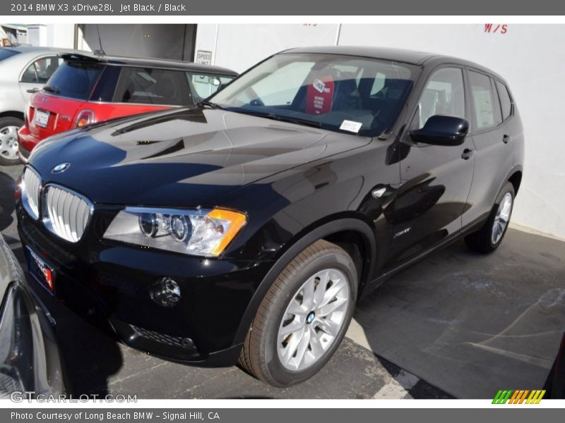 Jet Black / Black 2014 BMW X3 xDrive28i