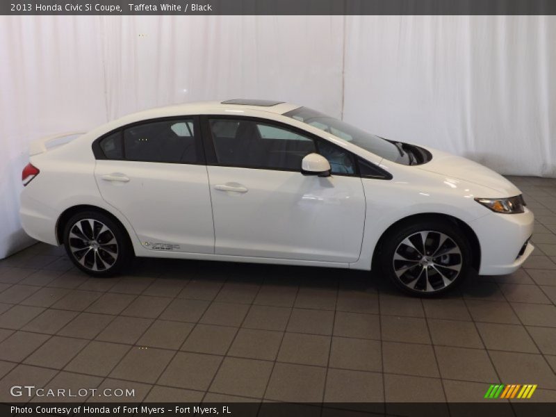 Taffeta White / Black 2013 Honda Civic Si Coupe