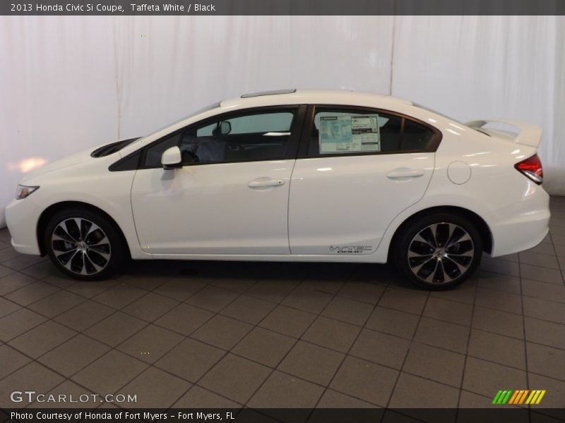 Taffeta White / Black 2013 Honda Civic Si Coupe