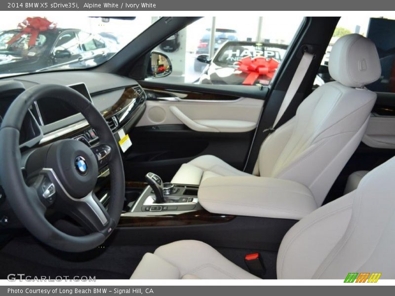 Alpine White / Ivory White 2014 BMW X5 sDrive35i