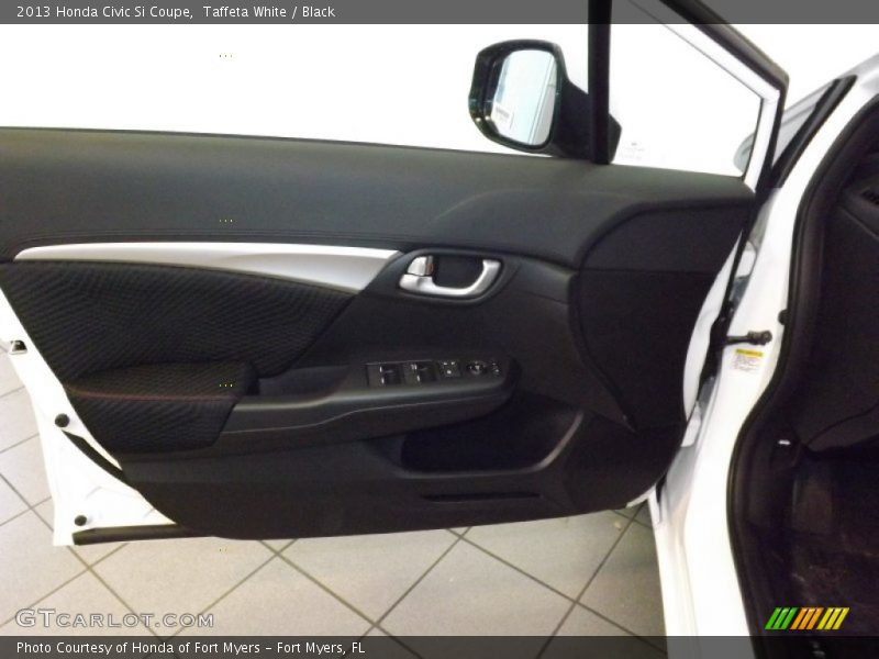 Taffeta White / Black 2013 Honda Civic Si Coupe