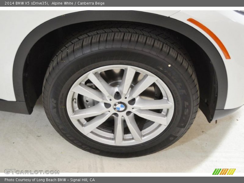 Alpine White / Canberra Beige 2014 BMW X5 sDrive35i