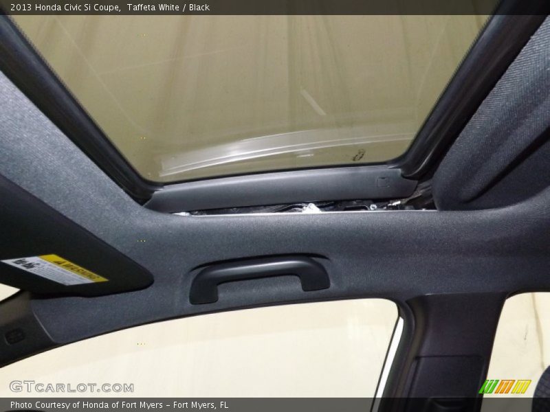 Taffeta White / Black 2013 Honda Civic Si Coupe