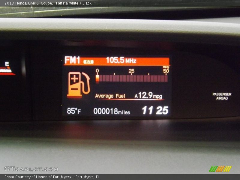 Taffeta White / Black 2013 Honda Civic Si Coupe
