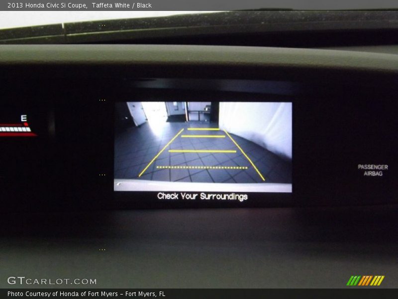 Taffeta White / Black 2013 Honda Civic Si Coupe