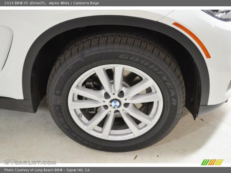 Alpine White / Canberra Beige 2014 BMW X5 sDrive35i