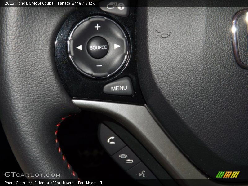 Taffeta White / Black 2013 Honda Civic Si Coupe
