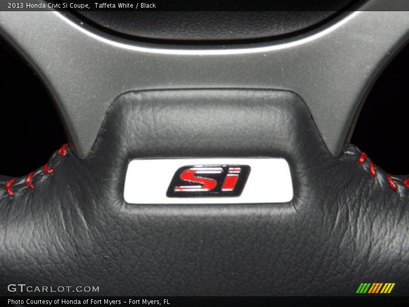 Taffeta White / Black 2013 Honda Civic Si Coupe