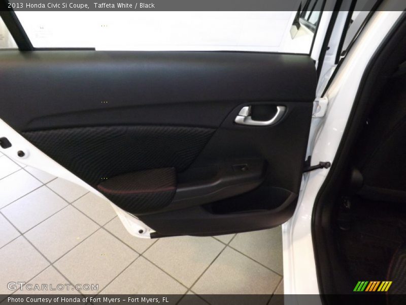 Taffeta White / Black 2013 Honda Civic Si Coupe