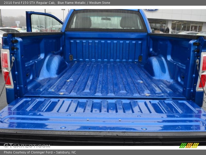 Blue Flame Metallic / Medium Stone 2010 Ford F150 STX Regular Cab