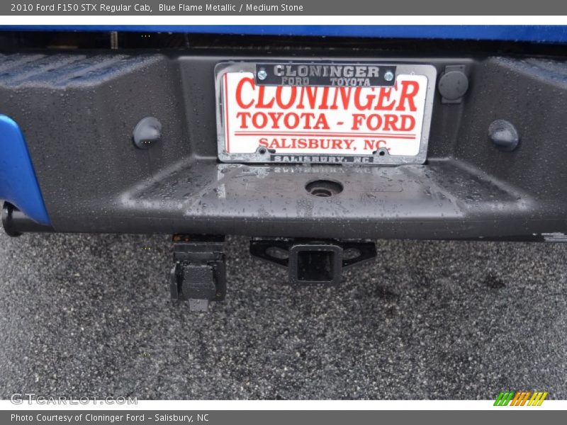 Blue Flame Metallic / Medium Stone 2010 Ford F150 STX Regular Cab