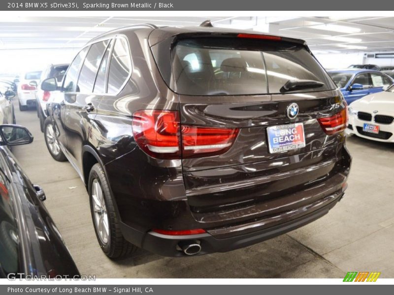 Sparkling Brown Metallic / Black 2014 BMW X5 sDrive35i