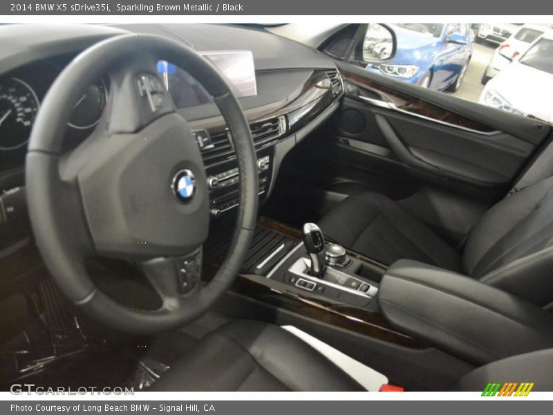 Sparkling Brown Metallic / Black 2014 BMW X5 sDrive35i
