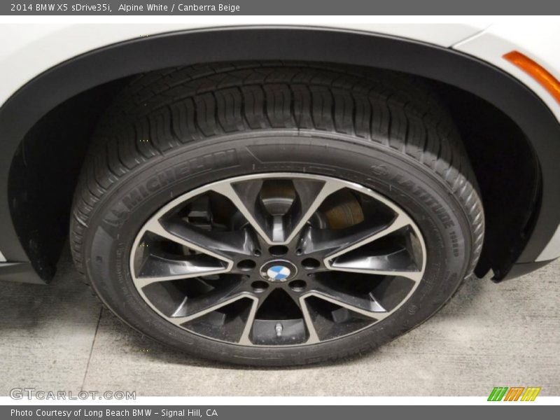 Alpine White / Canberra Beige 2014 BMW X5 sDrive35i