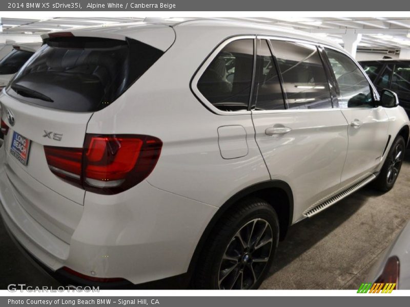 Alpine White / Canberra Beige 2014 BMW X5 sDrive35i
