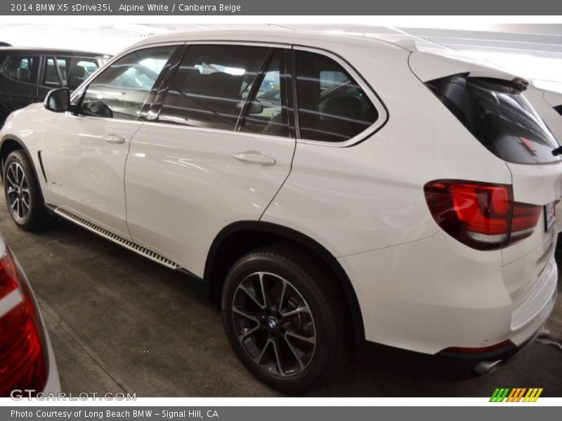 Alpine White / Canberra Beige 2014 BMW X5 sDrive35i