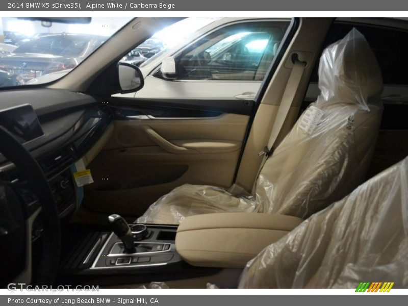 Alpine White / Canberra Beige 2014 BMW X5 sDrive35i
