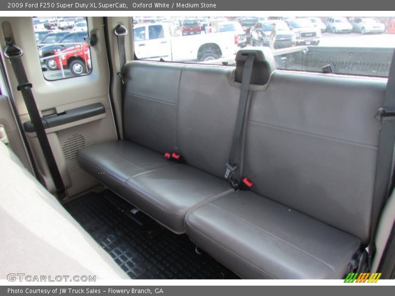 Rear Seat of 2009 F250 Super Duty XL SuperCab