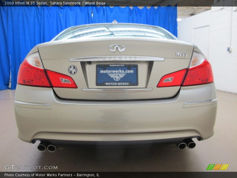 Sahara Sandstone / Wheat Beige 2009 Infiniti M 35 Sedan