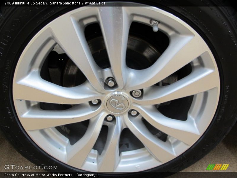 Sahara Sandstone / Wheat Beige 2009 Infiniti M 35 Sedan