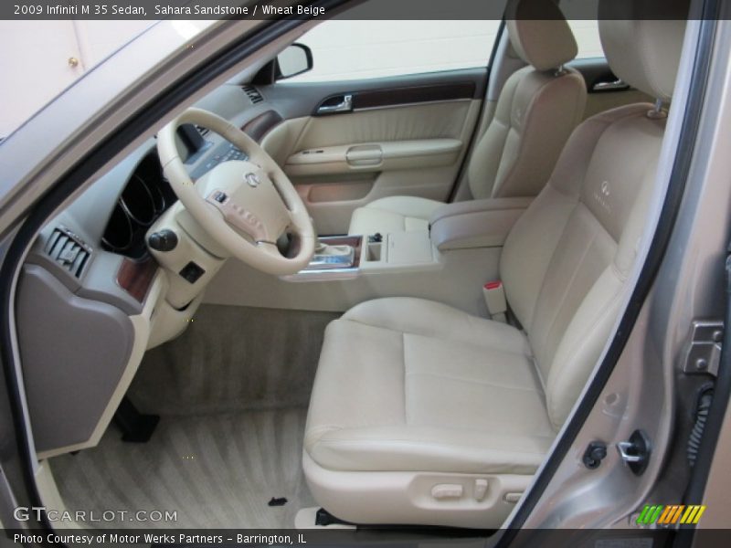Sahara Sandstone / Wheat Beige 2009 Infiniti M 35 Sedan